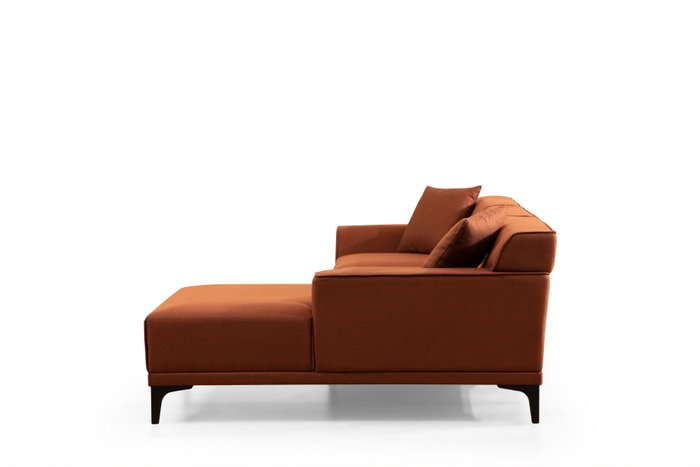 Atelier Del Sofa Petra R Corner Sofá Esquinero Naranja